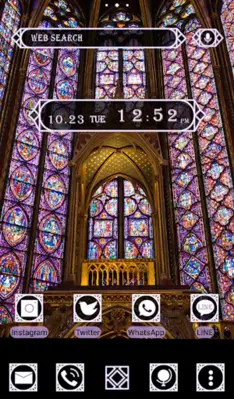 Stained Glass at Sainte-Chapelle android App screenshot 0